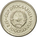 Coin, Yugoslavia, Dinar, 1991, AU(55-58), Copper-Nickel-Zinc, KM:142