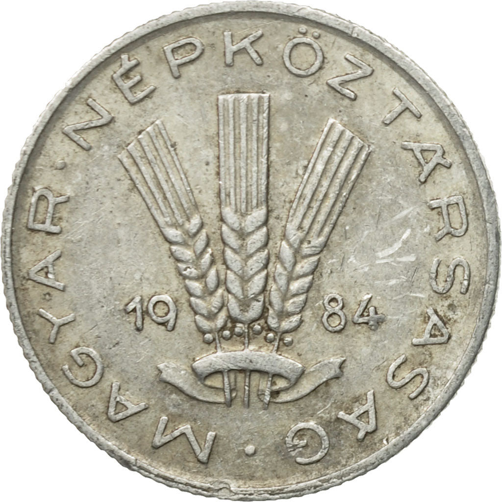 Münze, Ungarn, 20 Fillér, 1984, Budapest, SS, Aluminium, KM:573