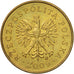 Münze, Polen, 2 Grosze, 2009, Warsaw, VZ, Messing, KM:277