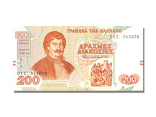 Banknote, Greece, 200 Drachmaes, 1996, 1996-09-02, KM:204a, UNC(65-70)
