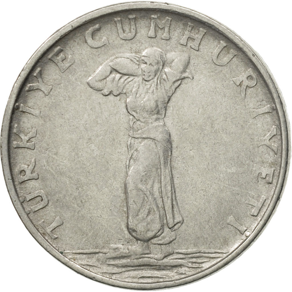 Monnaie, Turquie, 25 Kurus, 1959, TTB, Stainless Steel, KM:892.1