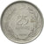 Monnaie, Turquie, 25 Kurus, 1959, TTB, Stainless Steel, KM:892.1