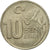 Münze, Türkei, 10000 Lira, 10 Bin Lira, 1995, SS+, Copper-Nickel-Zinc