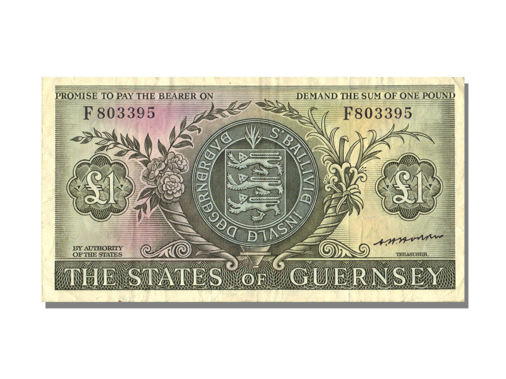 Billete, 1 Pound, Guernsey, EBC