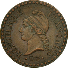 Moneda, Francia, Dupré, Centime, 1849, Paris, MBC+, Bronce, KM:754