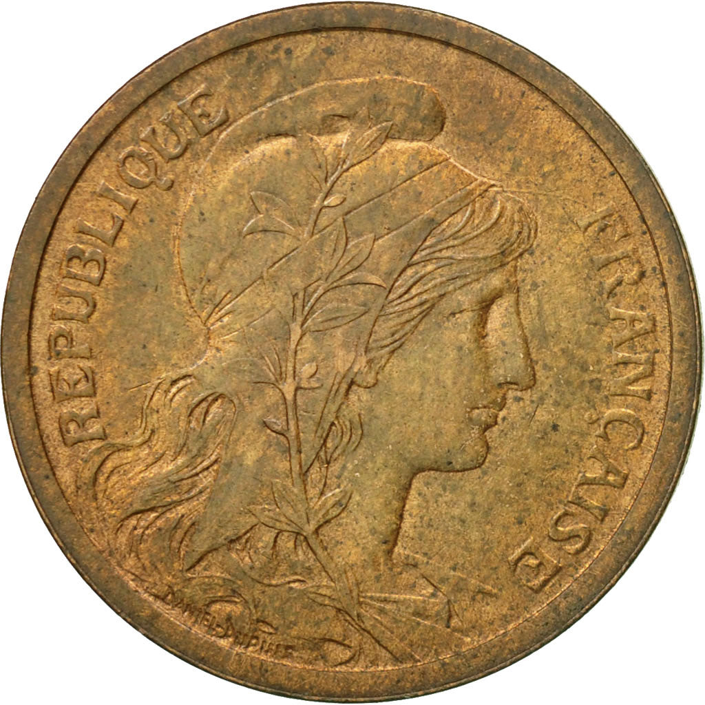 Coin, France, Dupuis, 2 Centimes, 1899, Paris, EF(40-45), Bronze, KM:841, Le