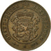 Coin, Luxembourg, William III, 2-1/2 Centimes, 1854, Utrecht, AU(50-53), Bronze