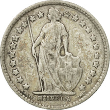 Coin, Switzerland, 1/2 Franc, 1908, Bern, EF(40-45), Silver, KM:23