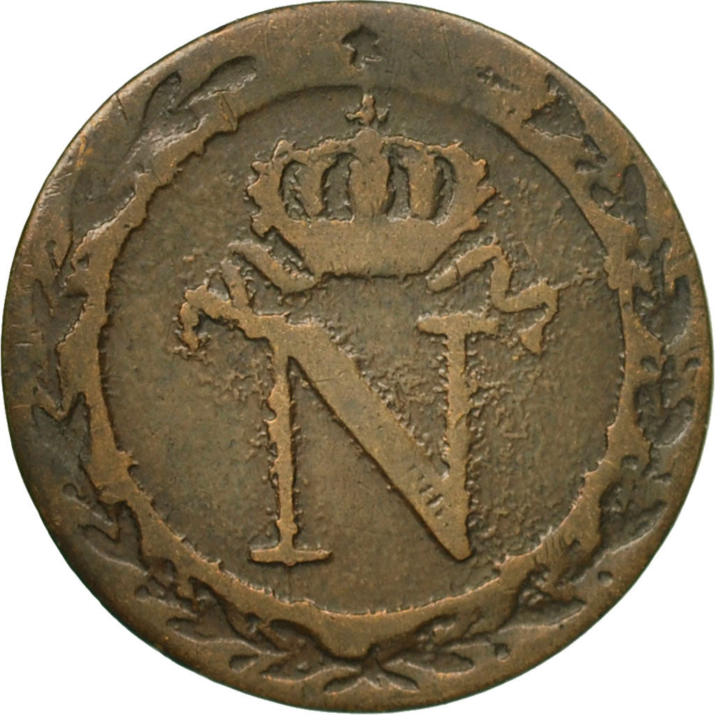 Monnaie, France, Napoléon I, 10 Centimes, 1808, Strasbourg, TB+, Billon