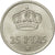 Moneda, España, Juan Carlos I, 25 Pesetas, 1977, MBC+, Cobre - níquel, KM:808