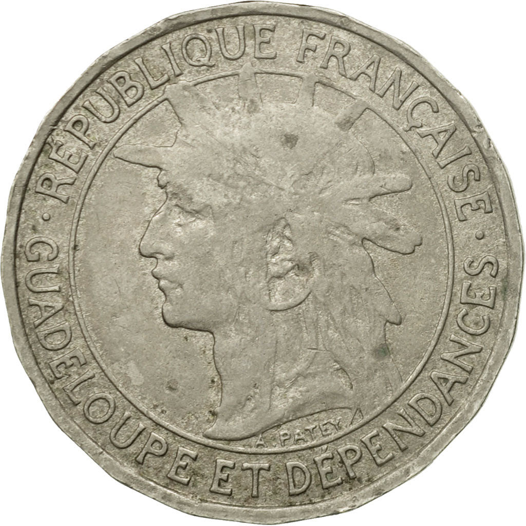 Coin, Guadeloupe, Franc, 1903, Paris, EF(40-45), Copper-nickel, KM:46