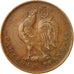 Monnaie, Cameroun, Franc, 1943, Pretoria, TTB+, Bronze, KM:5, Lecompte:16