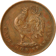 Coin, Cameroon, Franc, 1943, Pretoria, EF(40-45), Bronze, KM:5, Lecompte:16