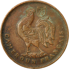 Coin, Cameroon, Franc, 1943, Pretoria, VF(30-35), Bronze, KM:5, Lecompte:16