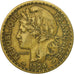 Coin, Cameroon, 2 Francs, 1924, Paris, EF(40-45), Aluminum-Bronze, KM:3