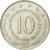 Coin, Yugoslavia, 10 Dinara, 1978, AU(55-58), Copper-nickel, KM:62