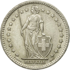 Coin, Switzerland, 2 Francs, 1946, Bern, EF(40-45), Silver, KM:21