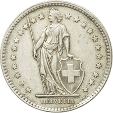 Coin, Switzerland, 2 Francs, 1944, Bern, VF(30-35), Silver, KM:21