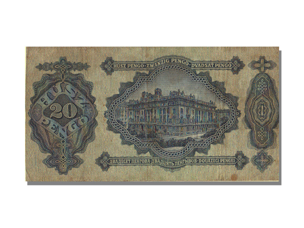 Hungary, 20 Pengö, 1930, 1930-01-02, EF(40-45)