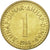 Moneda, Yugoslavia, Dinar, 1984, BC+, Níquel - latón, KM:86