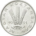 Coin, Hungary, 20 Fillér, 1991, Budapest, AU(55-58), Aluminum, KM:676