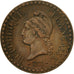 Moneta, Francia, Dupré, Centime, 1849, Paris, BB, Bronzo, KM:754