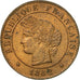 Moneta, Francja, Cérès, Centime, 1882, Paris, MS(63), Bronze, KM:826.1