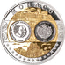 Monaco, Medaille, Europe, Rainier III, FDC, Zilver