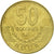 Moneda, Costa Rica, 50 Colones, 2002, MBC, Aluminio - bronce, KM:231.1a