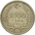 Münze, Türkei, 1000 Lira, 1991, S+, Nickel-brass, KM:997