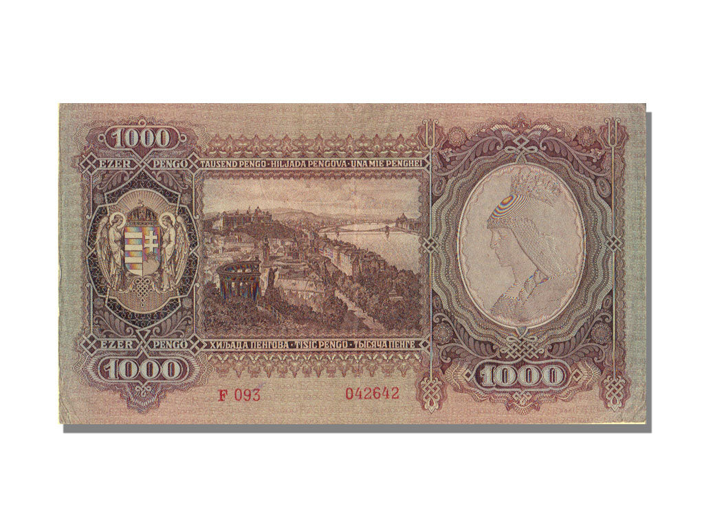 Hungary, 1000 Pengö, 1943, 1943-02-24, UNC(63)