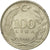 Münze, Türkei, 100 Lira, 1988, SS, Copper-Nickel-Zinc, KM:967