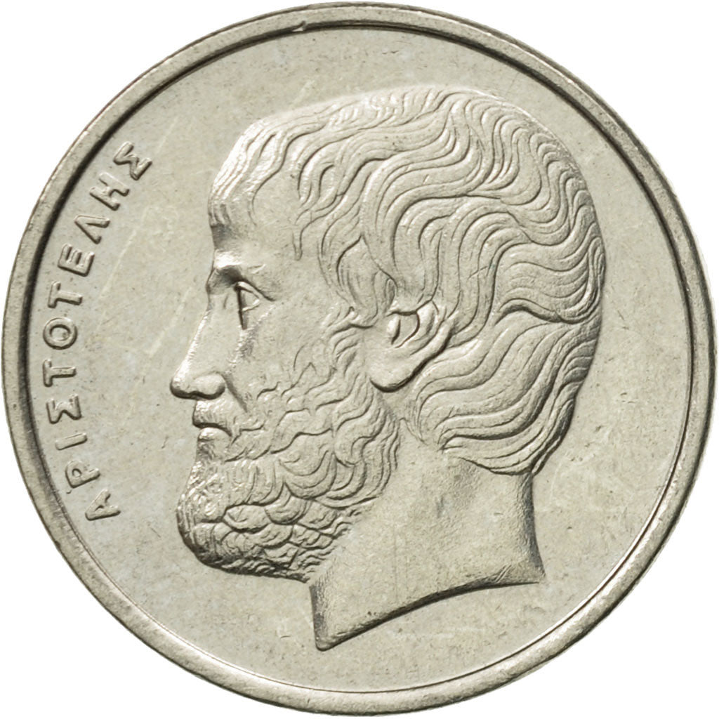 Coin, Greece, 5 Drachmes, 1994, EF(40-45), Copper-nickel, KM:131