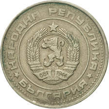 Moneda, Bulgaria, 50 Stotinki, 1989, Saint-Petersburg, MBC, Níquel - latón