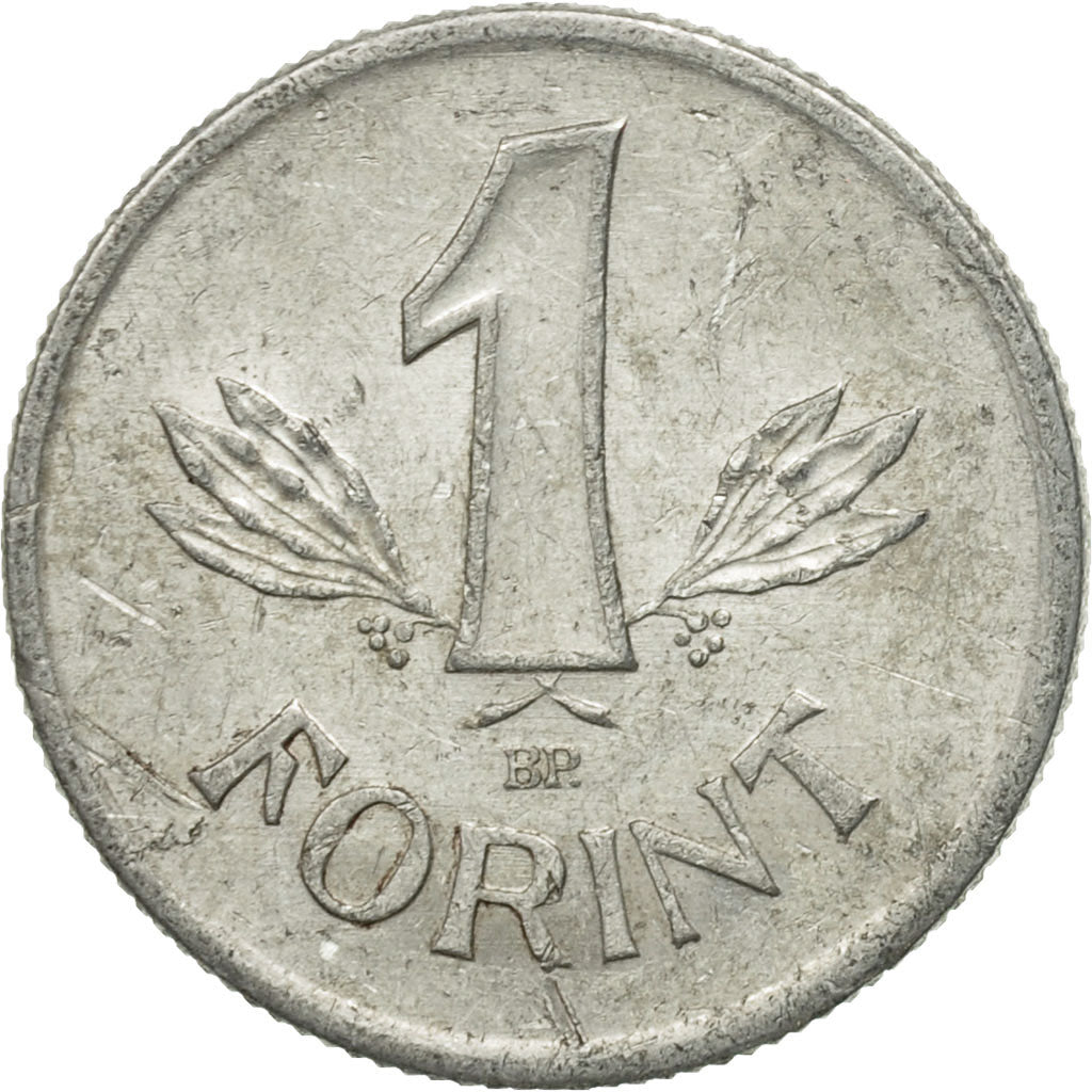 Moneda, Hungría, Forint, 1989, MBC, Aluminio, KM:575