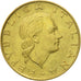 Coin, Italy, 200 Lire, 1987, Rome, EF(40-45), Aluminum-Bronze, KM:105