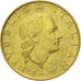 Coin, Italy, 200 Lire, 1987, Rome, EF(40-45), Aluminum-Bronze, KM:105
