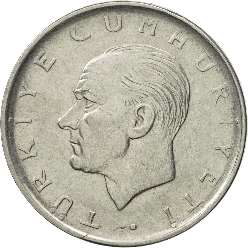 Coin, Turkey, Lira, 1971, AU(55-58), Stainless Steel, KM:889a.2
