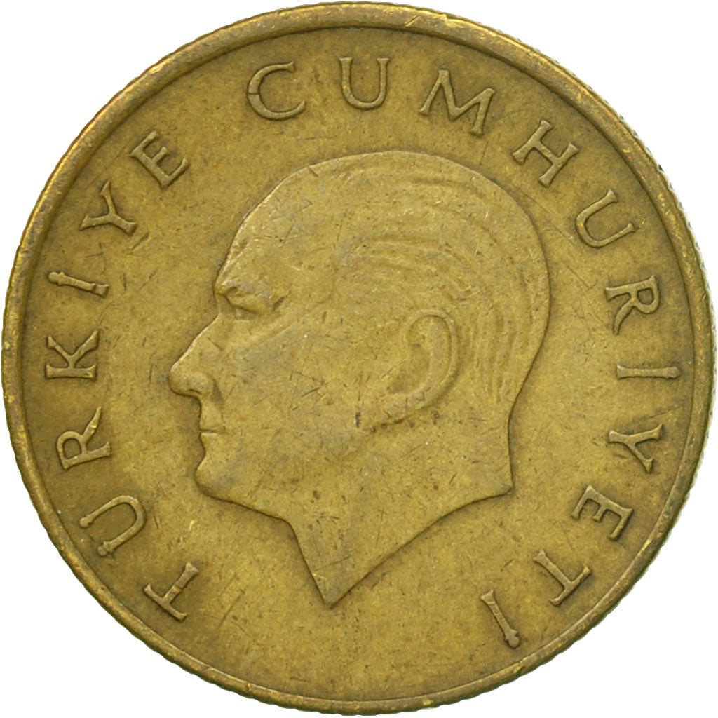 Münze, Türkei, 100 Lira, 1988, S+, Aluminum-Bronze, KM:988
