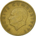 Münze, Türkei, 100 Lira, 1988, S+, Aluminum-Bronze, KM:988