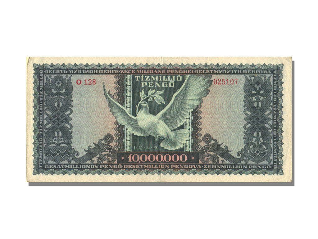 Hungary, 10 000 000 Pengö, 1945, 1945-11-16, UNC(63)