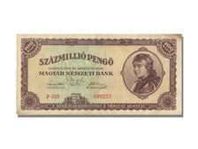 Hungary, 100,000,000 Pengö, 1946, KM #124, 1946-03-13, UNC(60-62), P 005