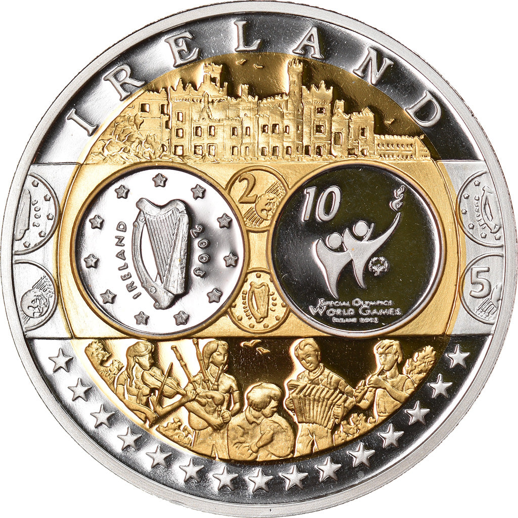 France, Medal, Irlande, Politics, Society, War, MS(65-70), Silver