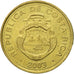 Coin, Costa Rica, 25 Colones, 2003, EF(40-45), Brass, KM:229A