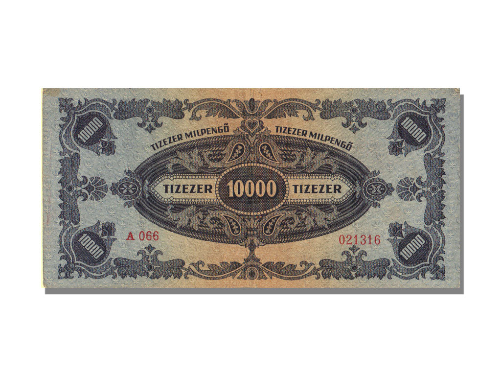 Banknote, Hungary, 10,000 Milpengö, 1946, 1946-04-29, KM:126, UNC(63)