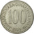 Munten, Joegoslaviëe, 100 Dinara, 1985, FR+, Copper-Nickel-Zinc, KM:114