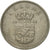 Moneta, Danimarca, Frederik IX, Krone, 1961, Copenhagen, MB+, Rame-nichel