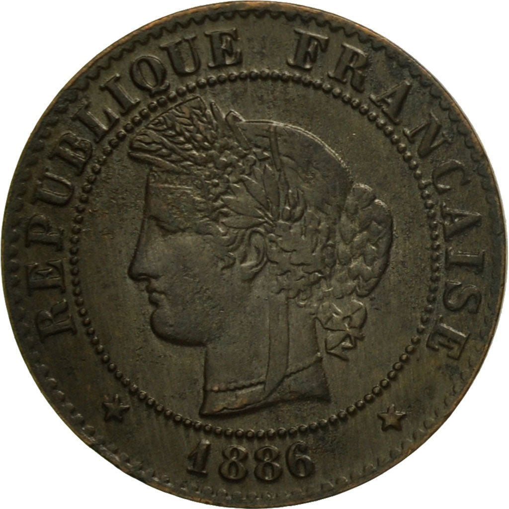 Monnaie, France, Cérès, Centime, 1886, Paris, SUP, Bronze, KM:826.1, Le
