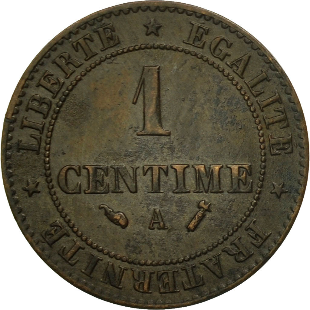 Monnaie, France, Cérès, Centime, 1886, Paris, SUP, Bronze, KM:826.1, Le