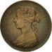 Monnaie, Grande-Bretagne, Victoria, 1/2 Penny, 1891, SUP, Bronze, KM:754
